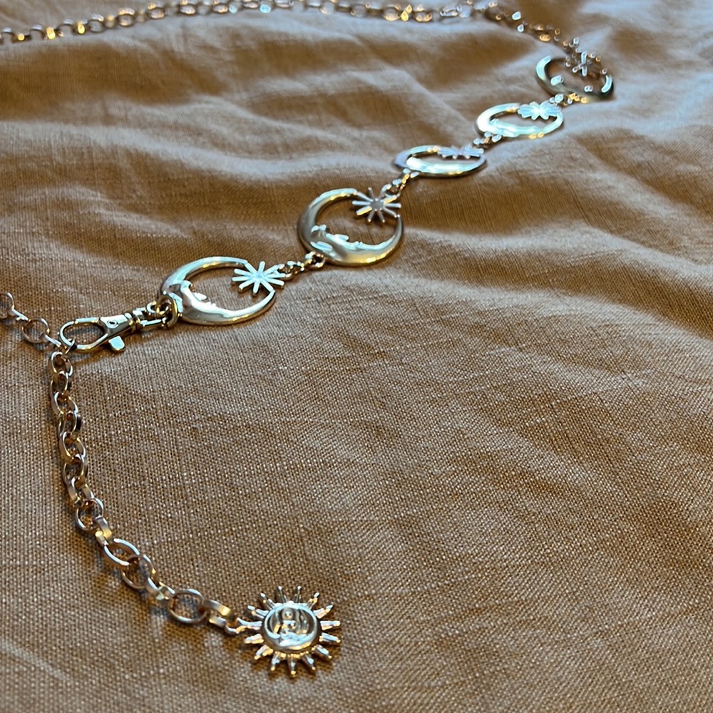 Moon and Sun Chain Belt